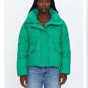 Pistola Women's Kelly Green Puffer Jacket